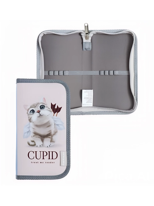 Пенал-книжка без наполнения "Cupid", 205х110x30 мм, ErichKrause - 