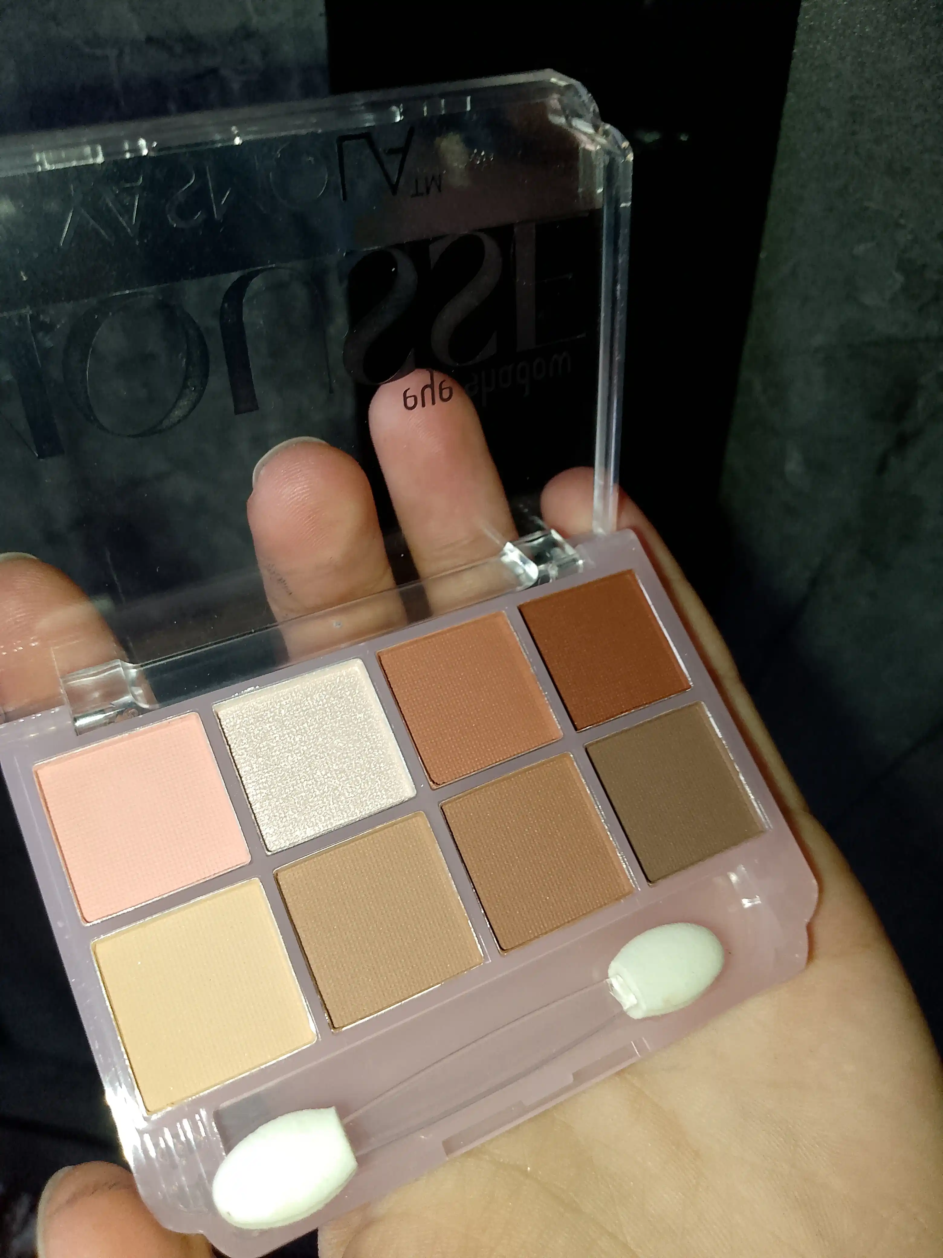 Палитра теней для век, 8 цветов, перламутровая, матовая, нежная