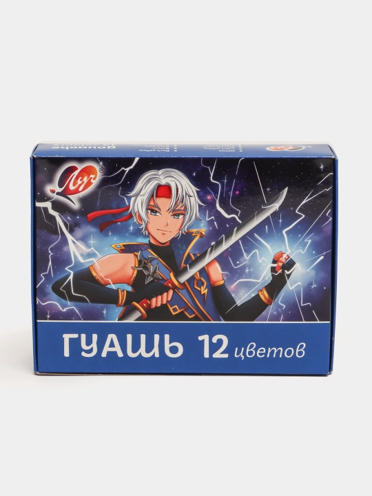 12 xil rangli guash (15 ml) "Anime" (ko‘k) 33S 2214-08 - 