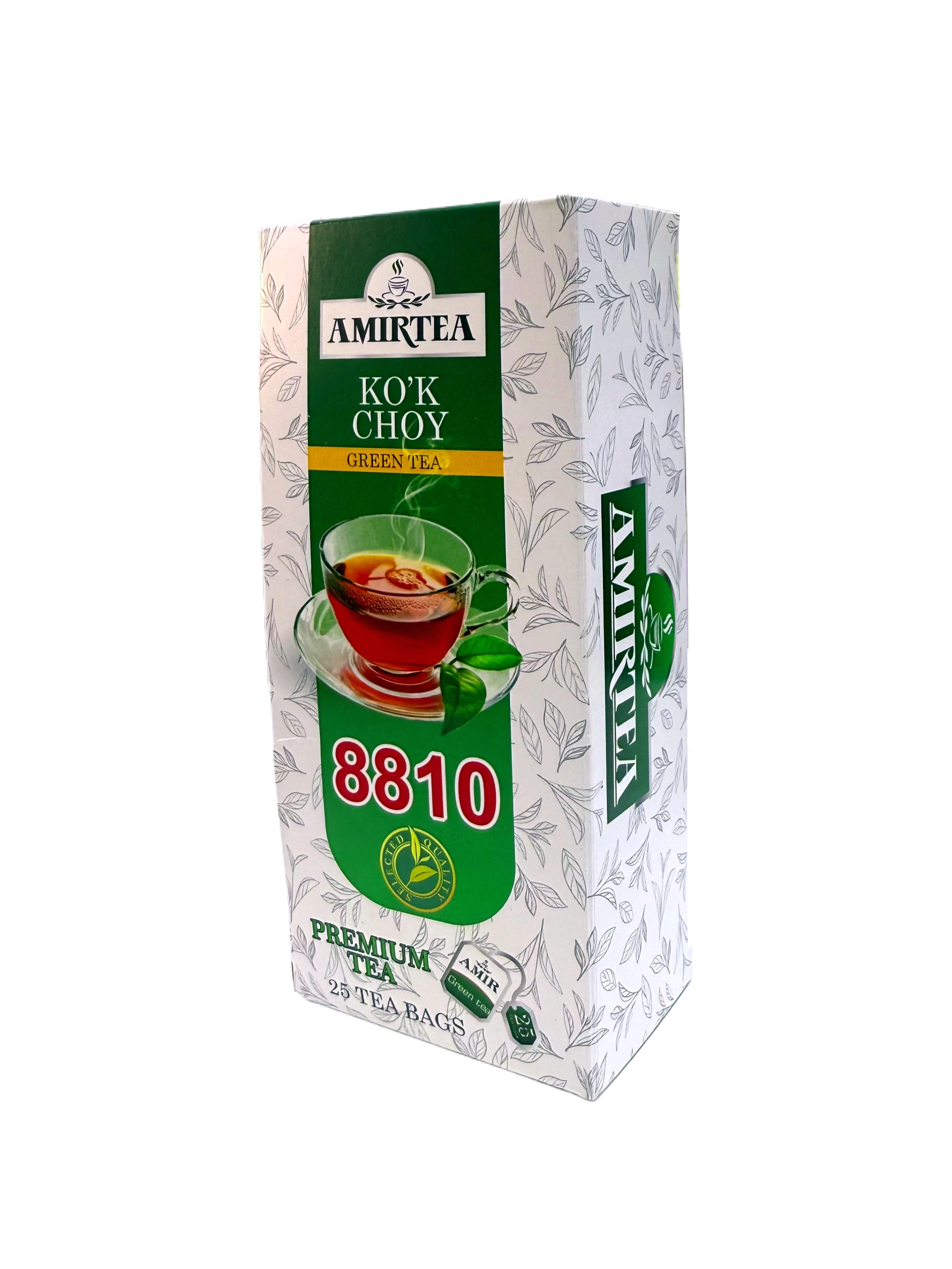 Amir Tea ko'k choy paketchalar 25 dona 8810 37,5 gr 16900 so'mga 13% ...