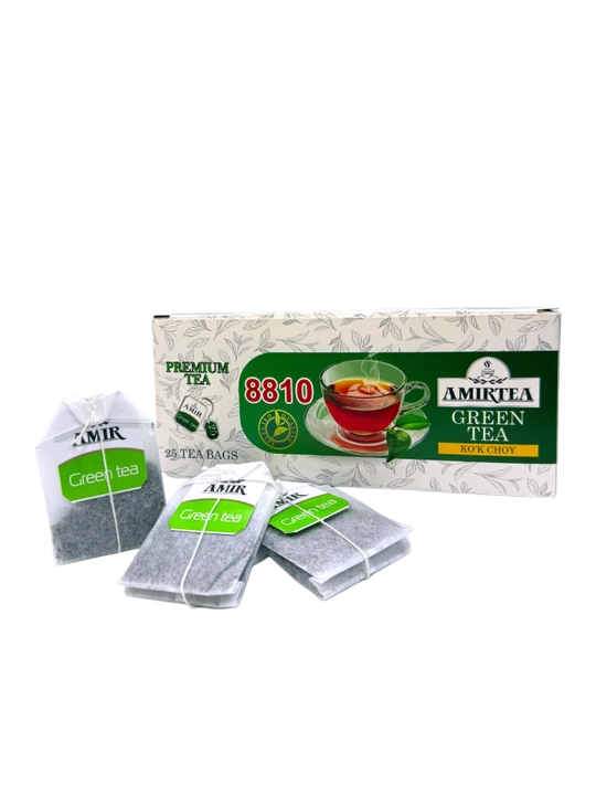 Amir Tea ko'k choy paketchalar 25 dona 8810 37,5 gr