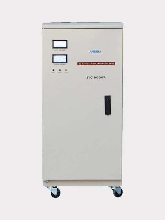 Kuchlanish stabilizatori Andeli SVC-D30000VA - 220V - polda turadigan - 