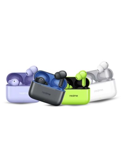 Realme Buds T200, Hi-Res, Bluetooth 5.4 mikrofonli simsiz quloqchinlar 6