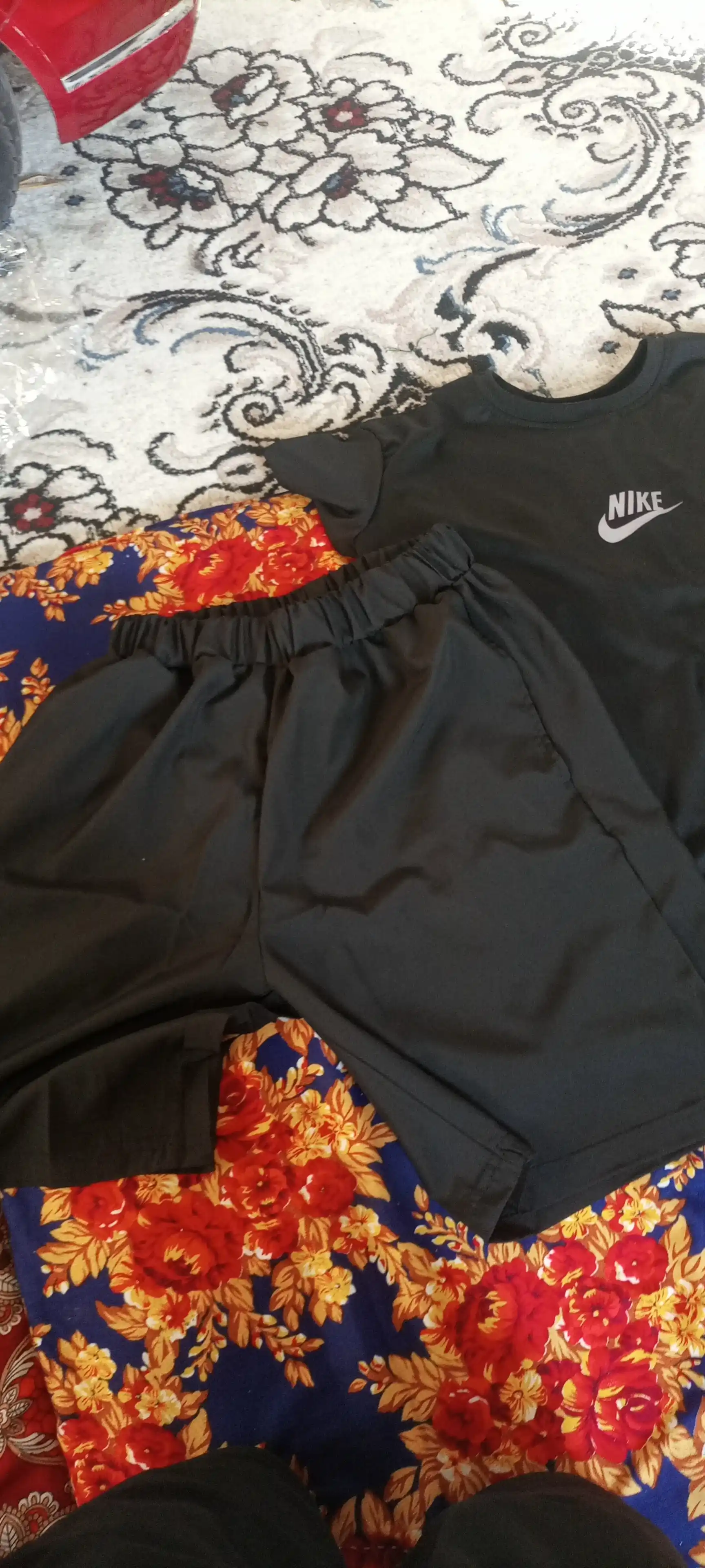 Erkaklar sport kiyimi, 3 tasi 1 da, 46-56 o'Ichamlar, S-XXXL malomerka, futbolka+shortik