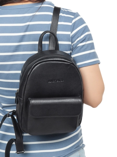 Рюкзак женский из натуральной кожи Black Gator — СУМКИ-РКЗККРК-ЧЕРНСТЕ