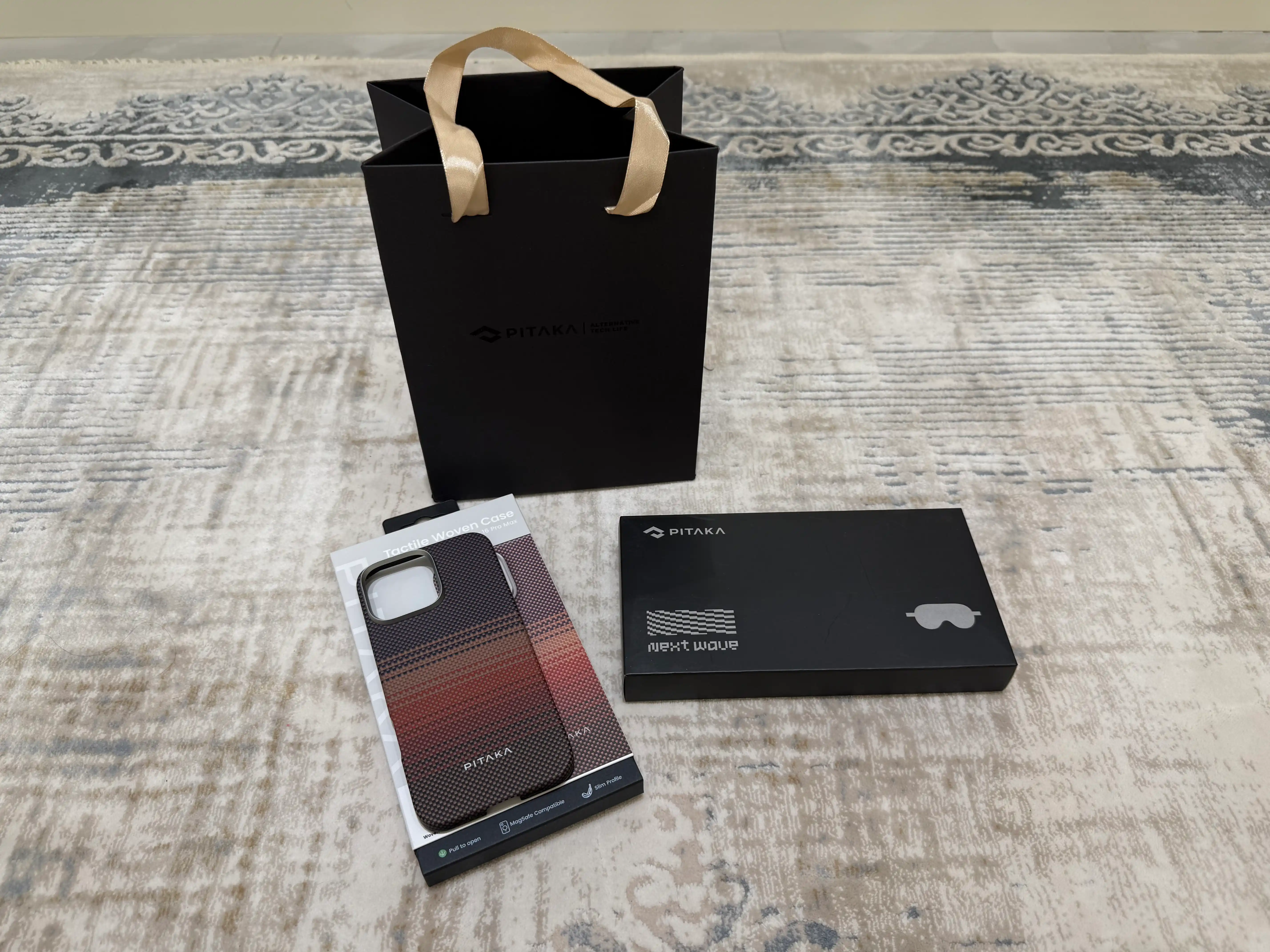 Чехол Pitaka для Iphone 16 Pro, Pro Max, с Magsafe, ультратонкий, сверхпрочный, легкий