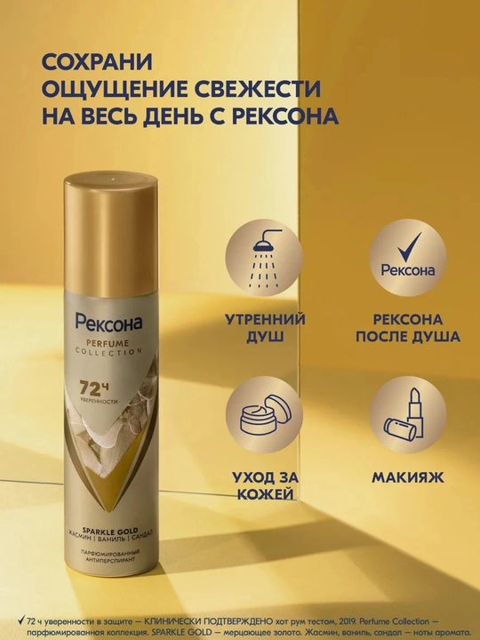 Ayollar uchun deodorant spreyi quruqlik va ishonch 75 ml