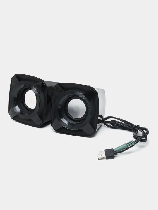 Колонки Microlab B-16, компьютерная акустика 2.0, AUX+USB, 5W RMS - 