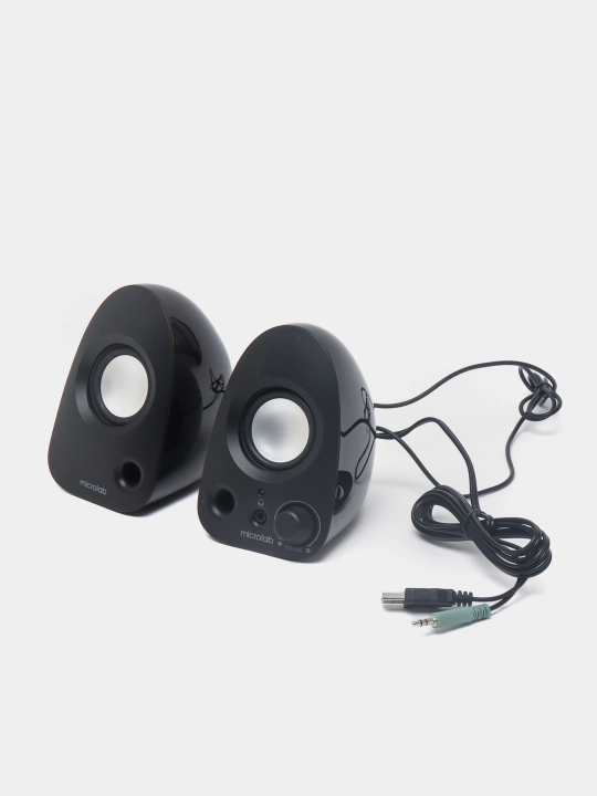 Колонки Microlab B-19, компьютерная акустика 2.0, AUX+USB, 6 Вт RMS