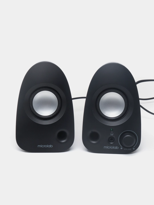 Колонки Microlab B-19, компьютерная акустика 2.0, AUX+USB, 6 Вт RMS - 