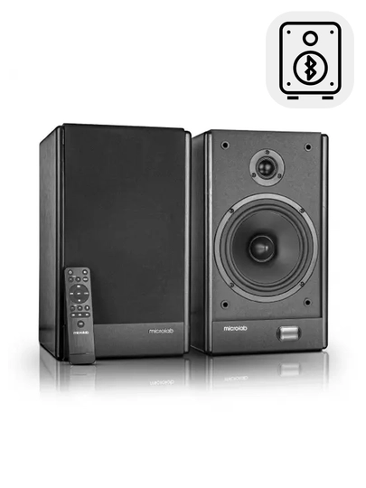 Сабвуфер Microlab SOLO 26, 2.0, 80 Вт RMS (2×40 Вт), входы RCA и оптика, корпус из MDF - 