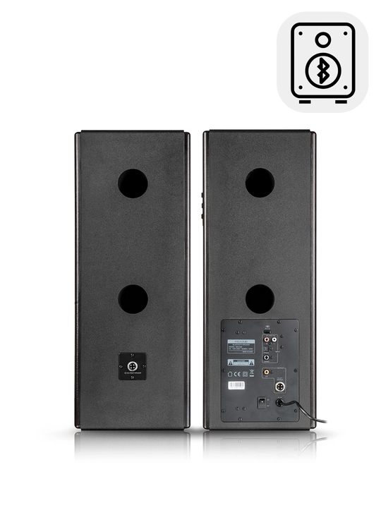 Microlab SOLO 29, 2.0, 80W RMS (2×40W), RCA va optik kirishlar, MDF korpusi