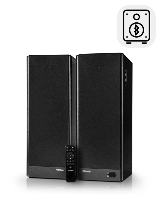 Сабвуфер Microlab SOLO 29, 2.0, 80 Вт RMS (2×40 Вт), входы RCA и оптический, корпус из MDF - 