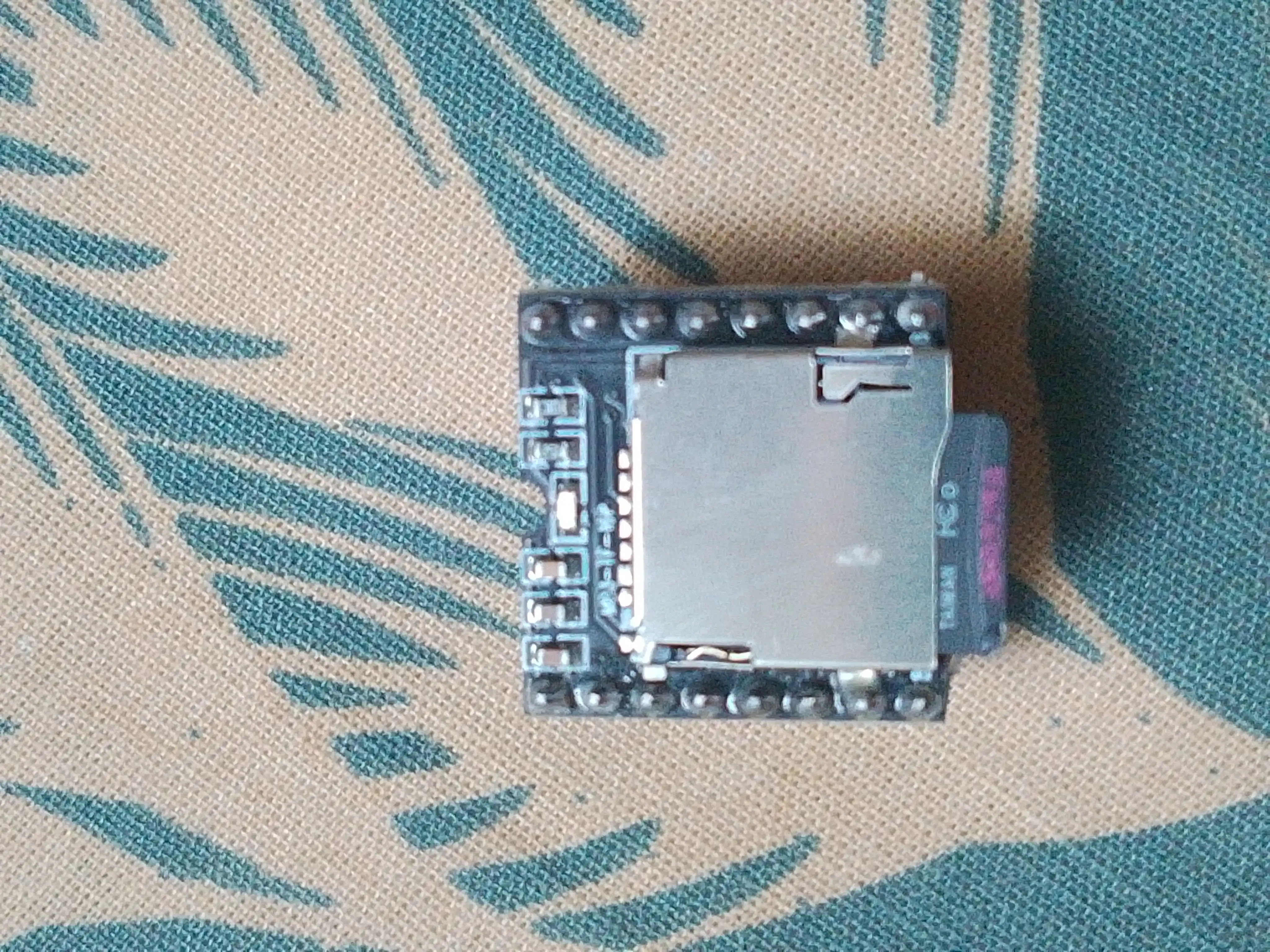 Аудио модуль, mini MP3-плеер MP3-TF-16P