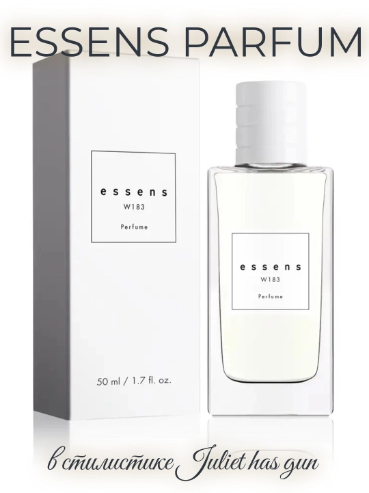 Ayollar uchun parfum ifor Juliet has gun stilistikasida Essens w183