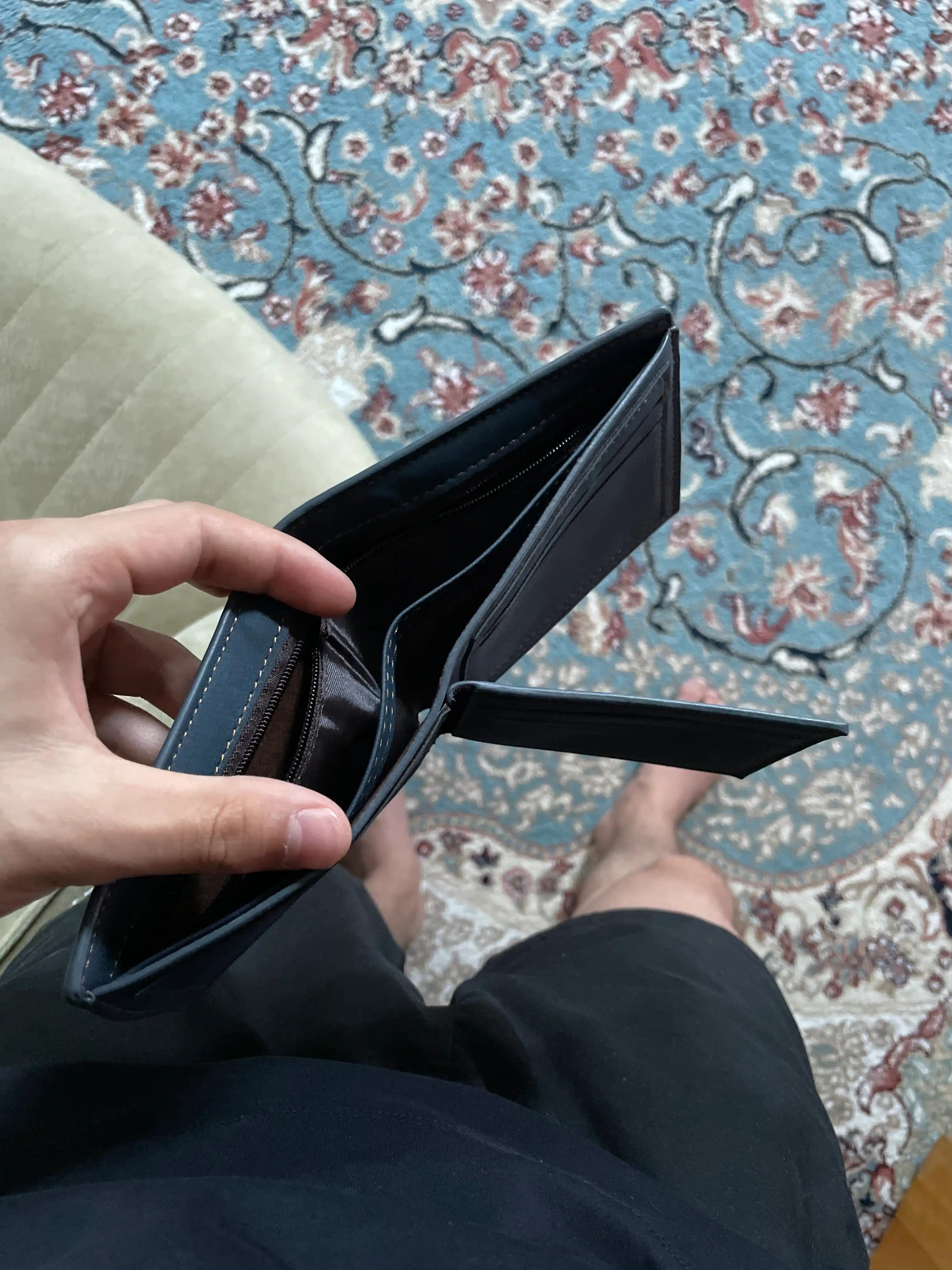 Erkaklar cho'ntak hamyoni RONDO Fold MBS-022-1