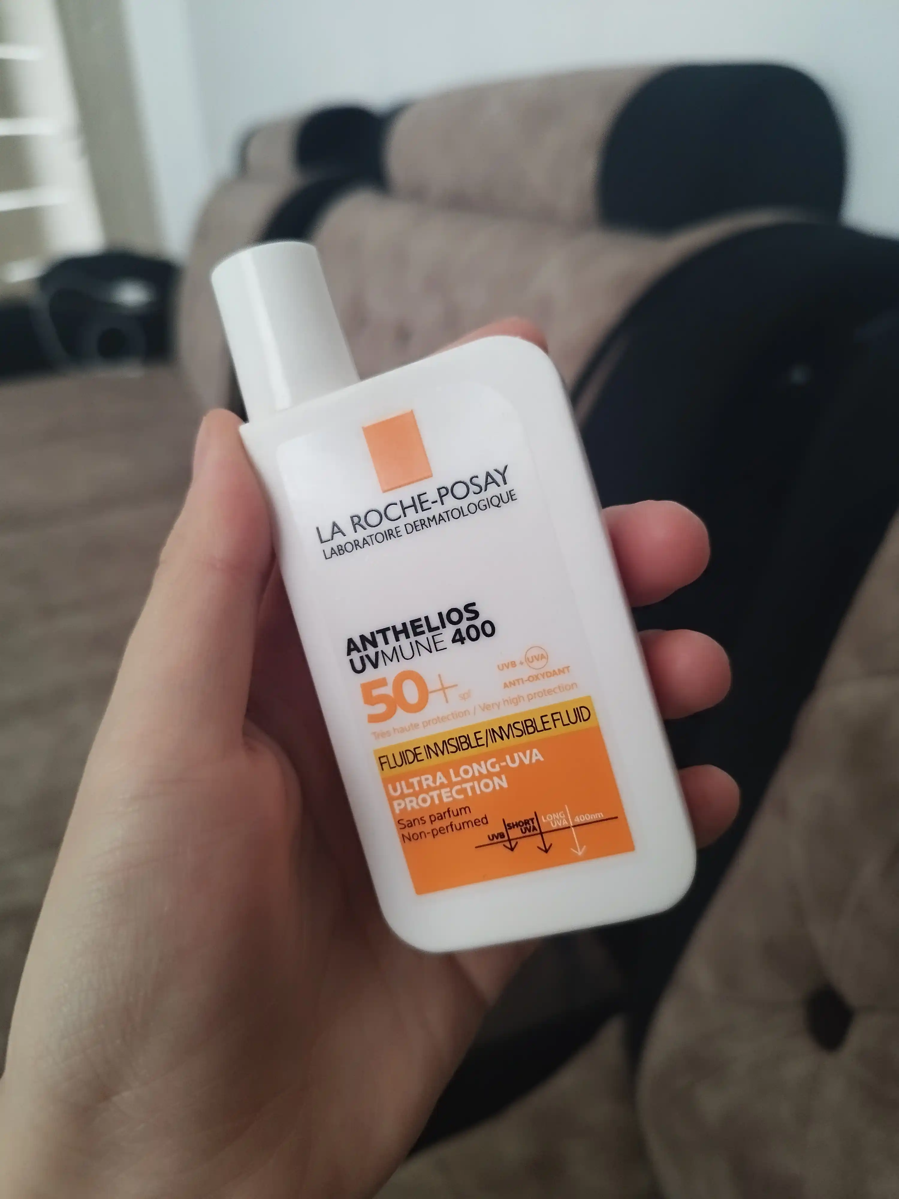 Невидимый флюид La Roche-Posay Anthelios, для лица и кожи вокруг глаз SPF 50+/PPD 46, 50 мл