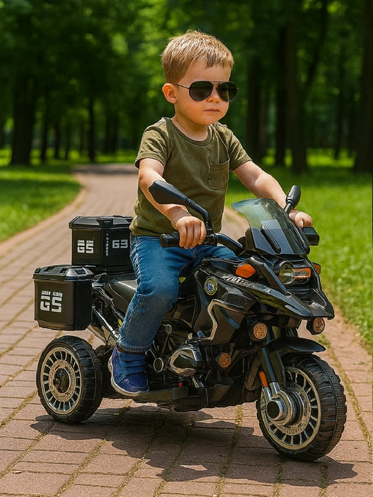 BMW uslubidagi bolalar elektr motosikli