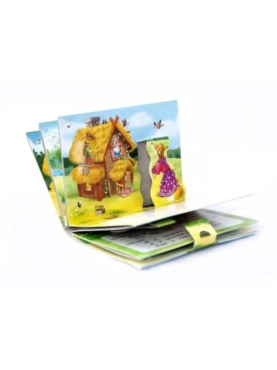 Bolalar uchun pop-up kitoblar-panorama, 6 ta 3D kitobli to‘plam, ertak va ensiklopediya