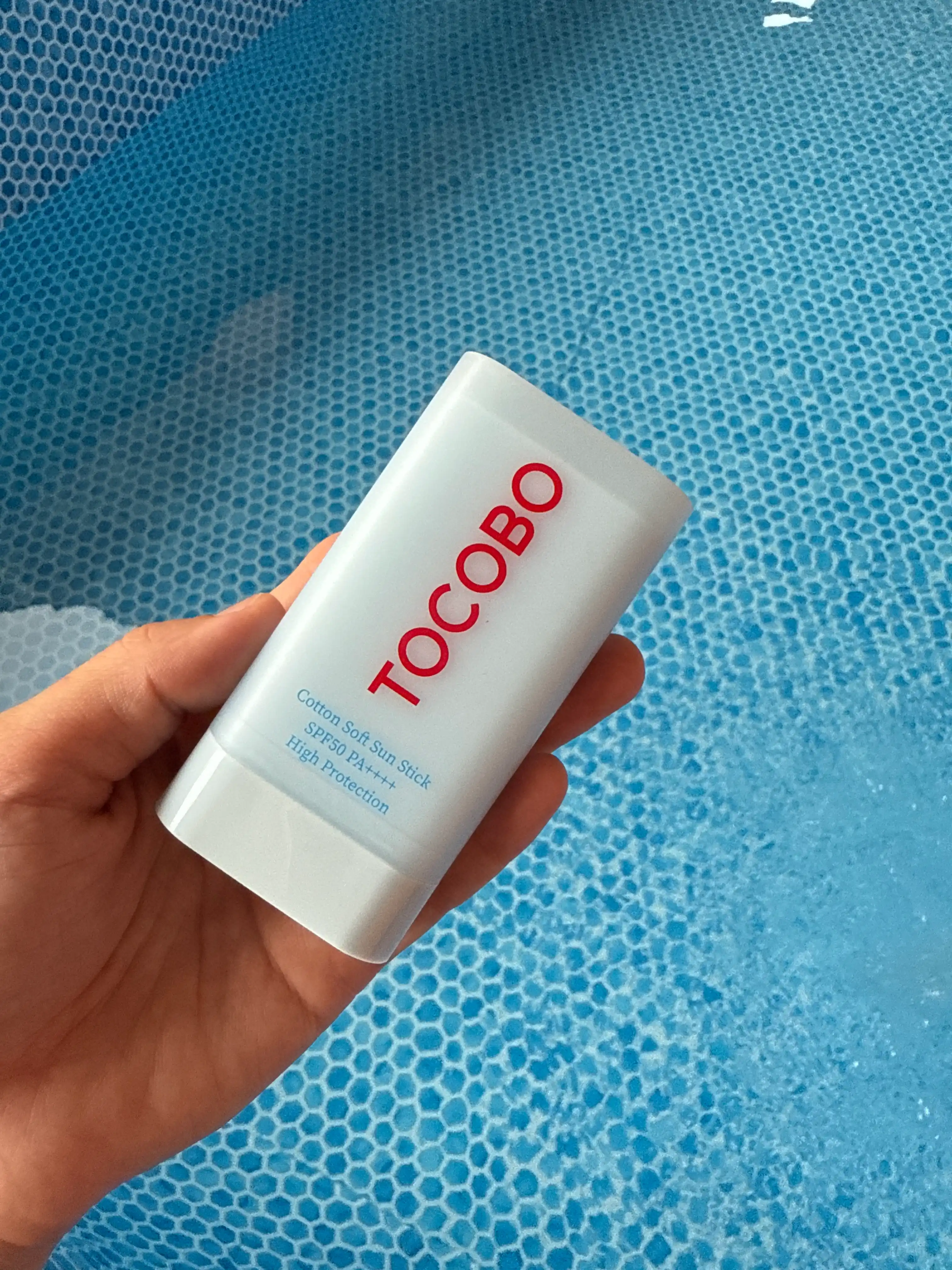 Yuz uchun quyoshdan saqlovchi tayoqcha Tocobo Cotton Soft Sun Stick SPF50 + PA++++, 19 gr