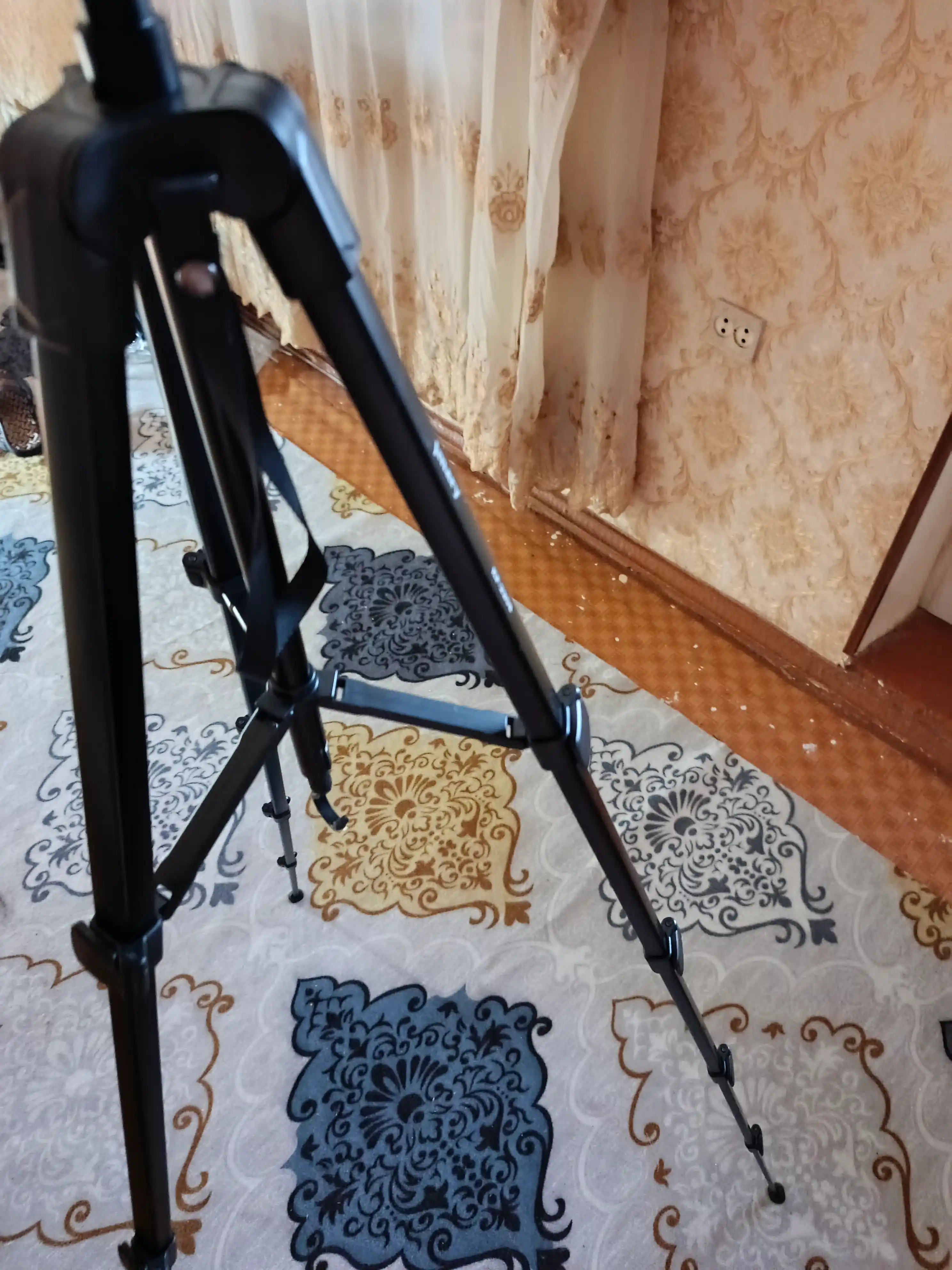 Shtativ 170 sm Jmary KP-2208, tripod telefon va kamera uchun ushlagichi bor, videolar