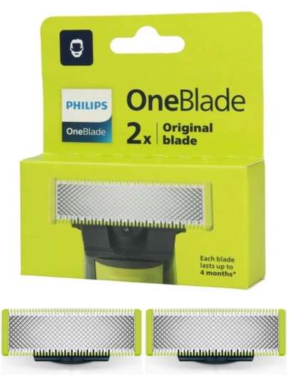 Сменные лезвия Philips QP220/50, для OneBlade, OneBlade Pro, 2 шт