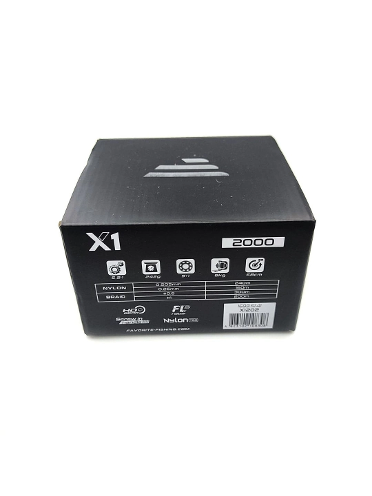 Катушка Favorite X1 (2024)# 2000, 5.2:1, 9+1BB, (X1202)