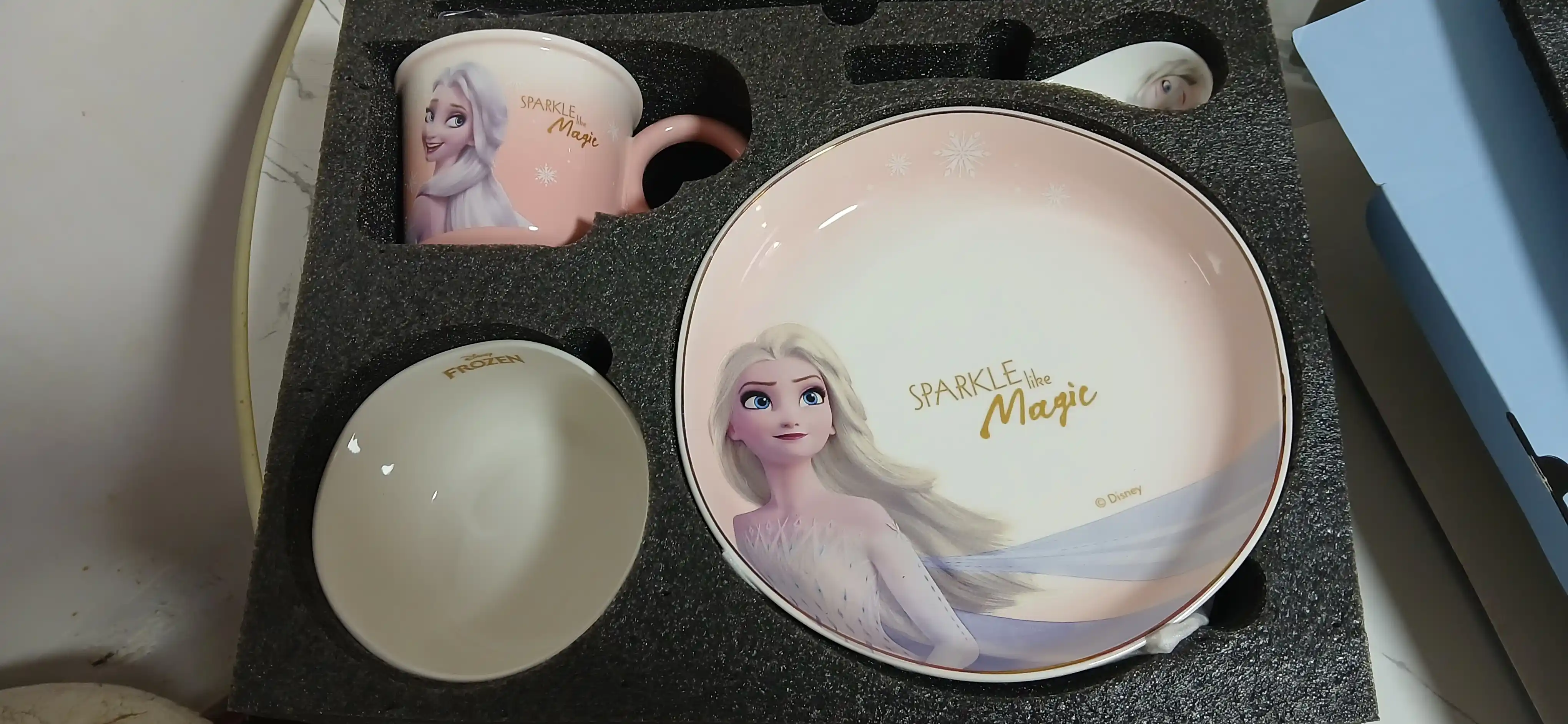 Набор детской посуды Disney из керамики