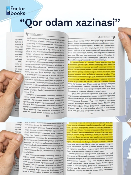 Qor odam xainasi - Sarguzasht roman - Davron Sultonov