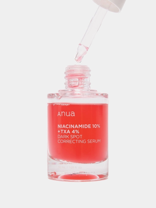 Namlantiruvchi oziqlantiruvchi yoshartiruvchi yuz zardobi, Anua, Niatsinamid + TXA, 30 ml
