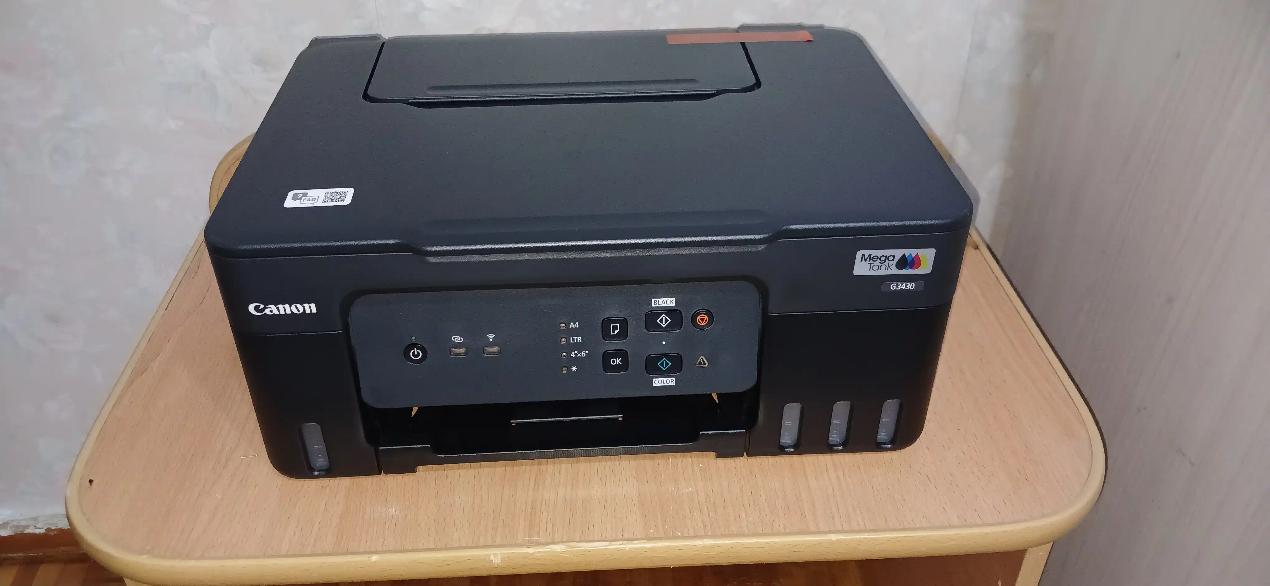 МФУ Canon Pixma G3430 (Принтер / Сканер / Копир), цветной, A4, Wi-Fi, USB