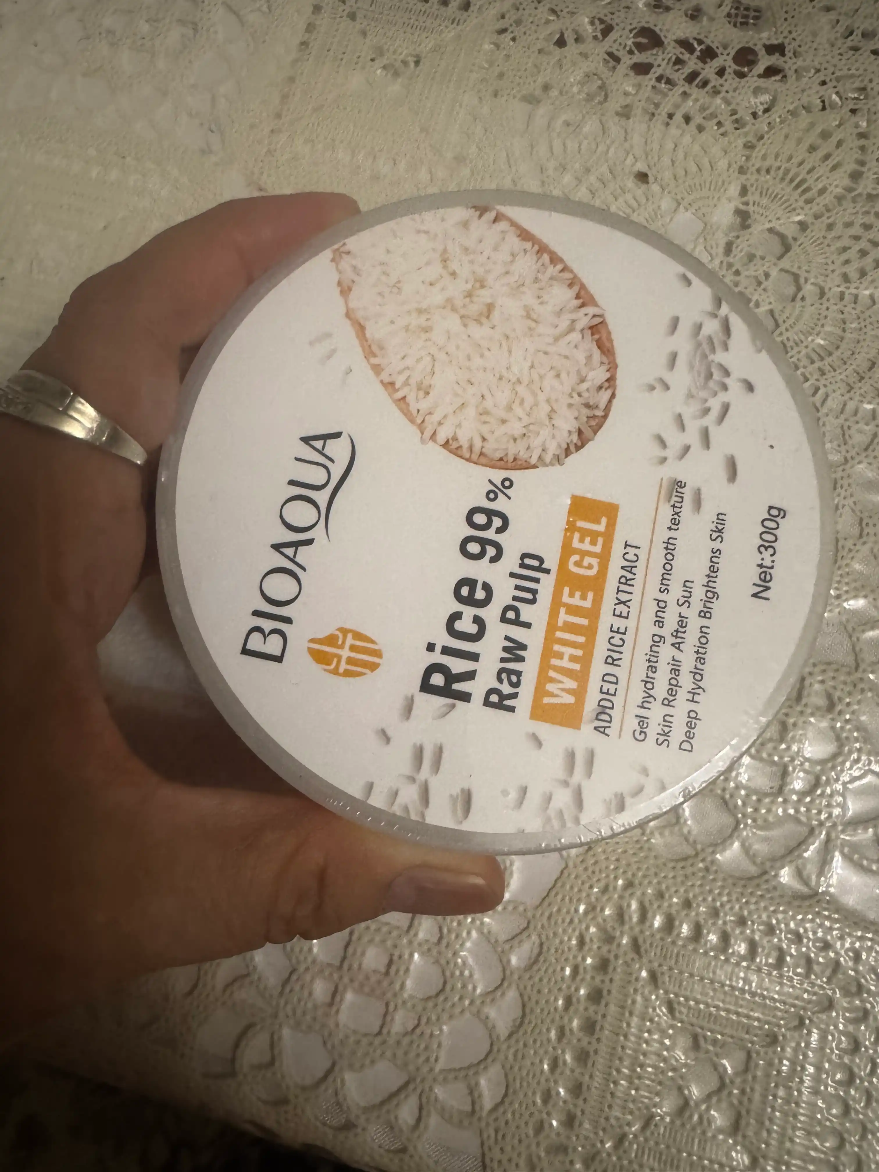 Рисовый гель для ухода за кожей лица BioAqua Rice 99%
