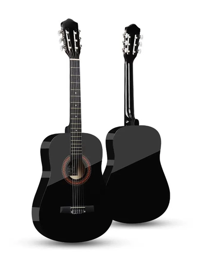 11 in 1, Klassik gitara 38 dyuym, 6 torli, neylon torlar, boshlovchilar uchun 4