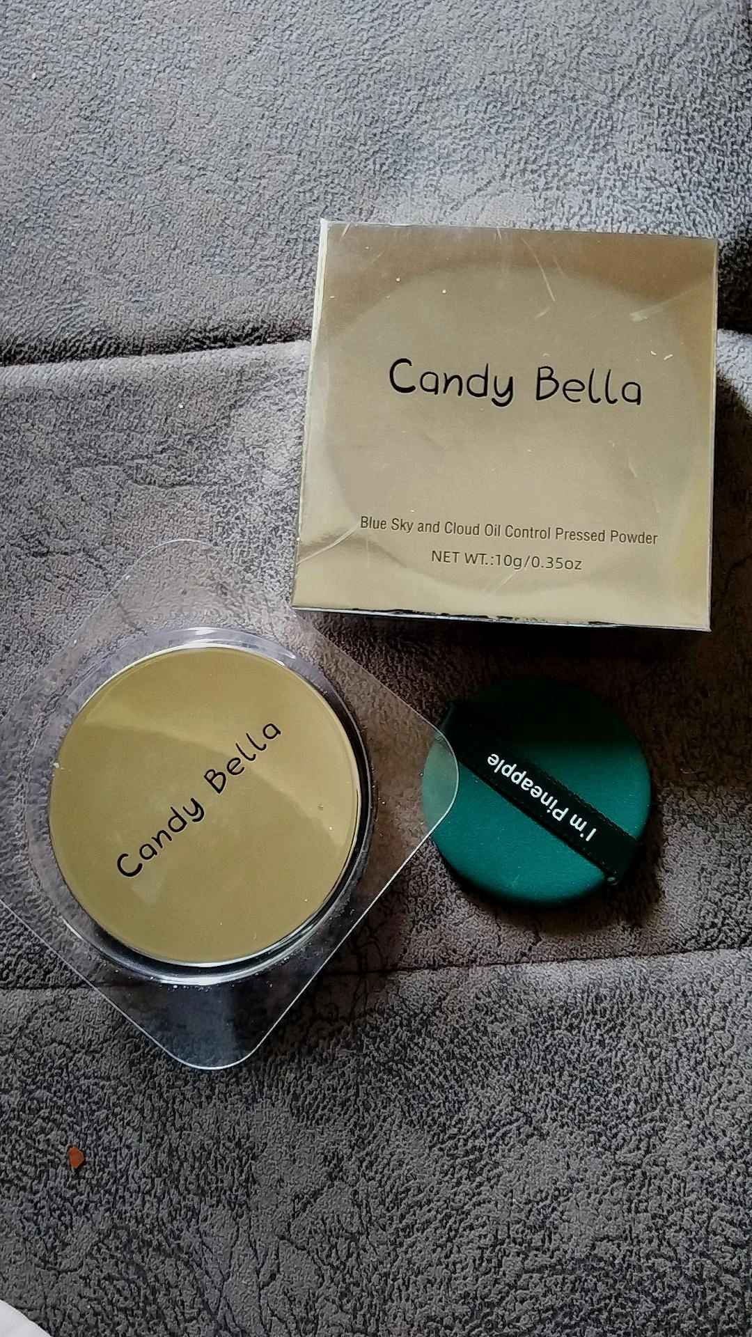 Пудра для лица Candy Bella матирующая, бесцветная, компактная, для всех типов кожи