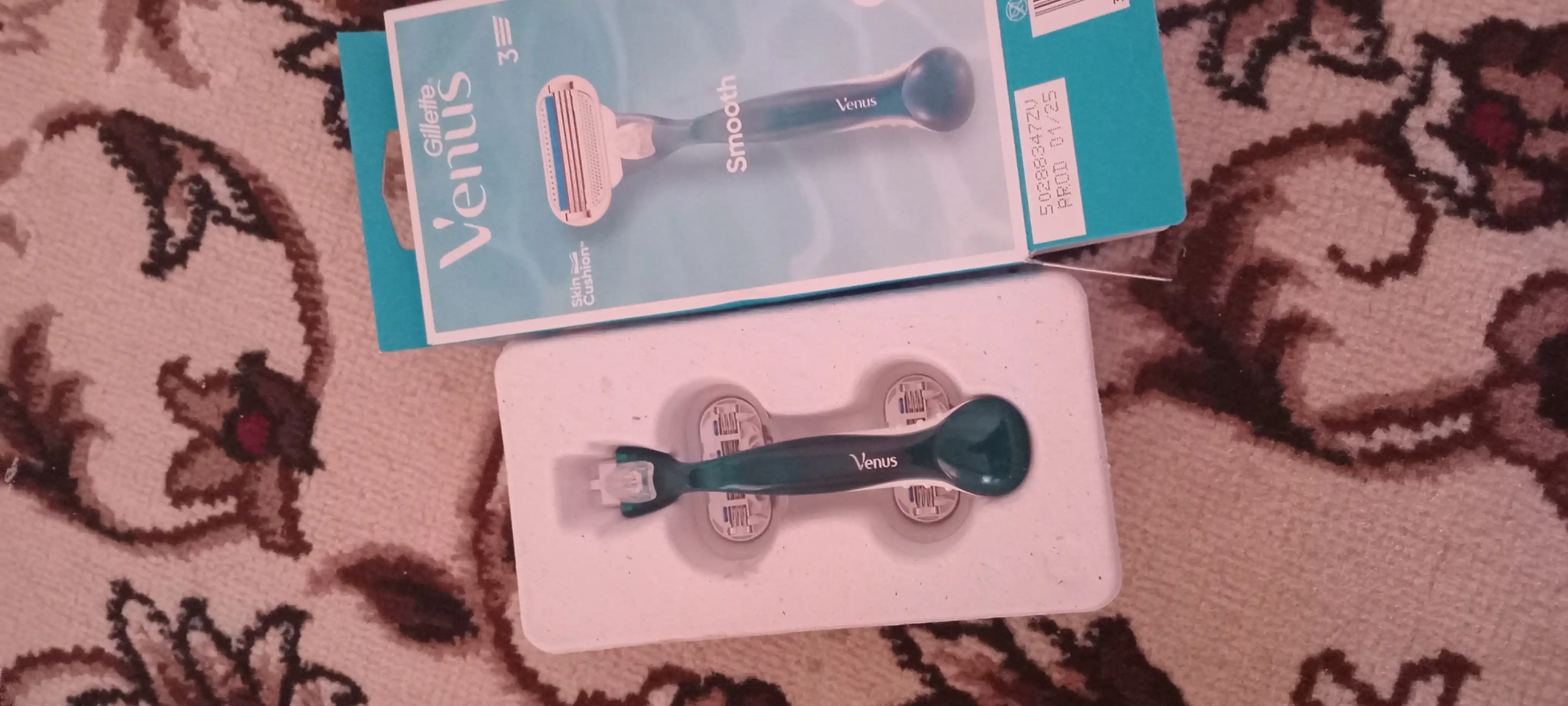 Женская бритва Venus Smooth, с 2 сменными кассетами