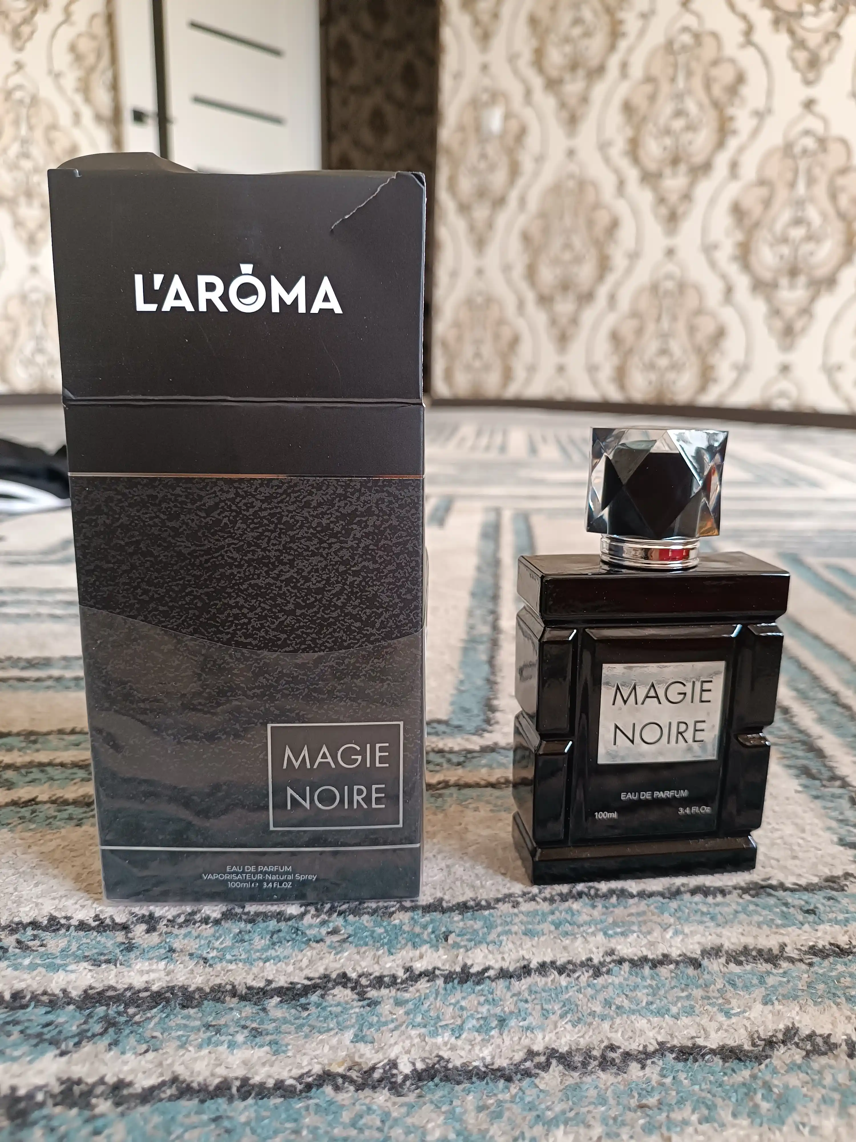 Erkaklar atiri MAGIE NOIRE, EDP parfyumeriya suvi, erkaklar uchun atir, sovg’a uchun, 100 ml