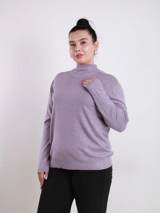 Katta o'lchamli ayollar kashmir sviteri, L, XL, jun, paxta