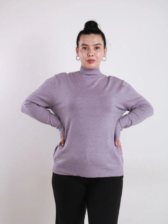 Katta o'lchamli ayollar kashmir sviteri, L, XL, jun, paxta