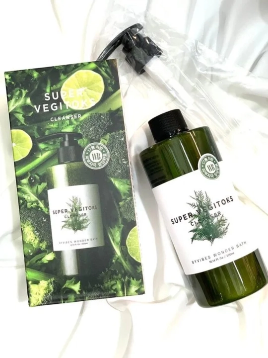 Очищающая пенка для умывания Wonder Bath super vegitoks cleanser, 300 мл
