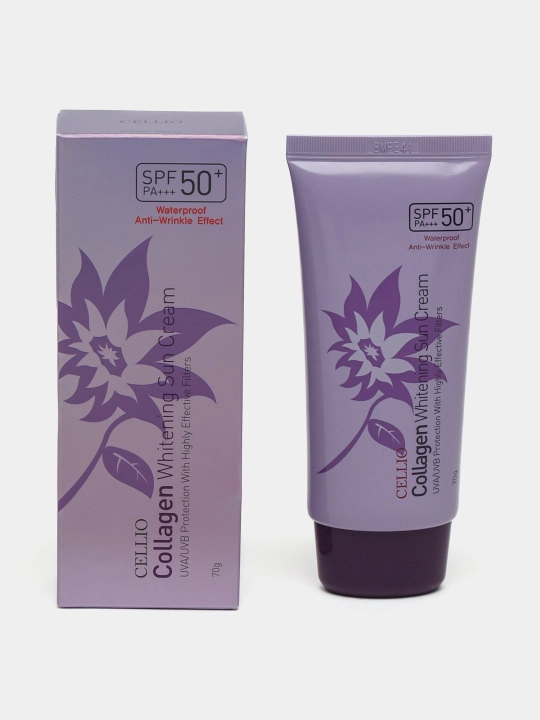 Солнцезащитный крем для лица и тела Sun Cream SPF 50 PA+++, 70 гр - 