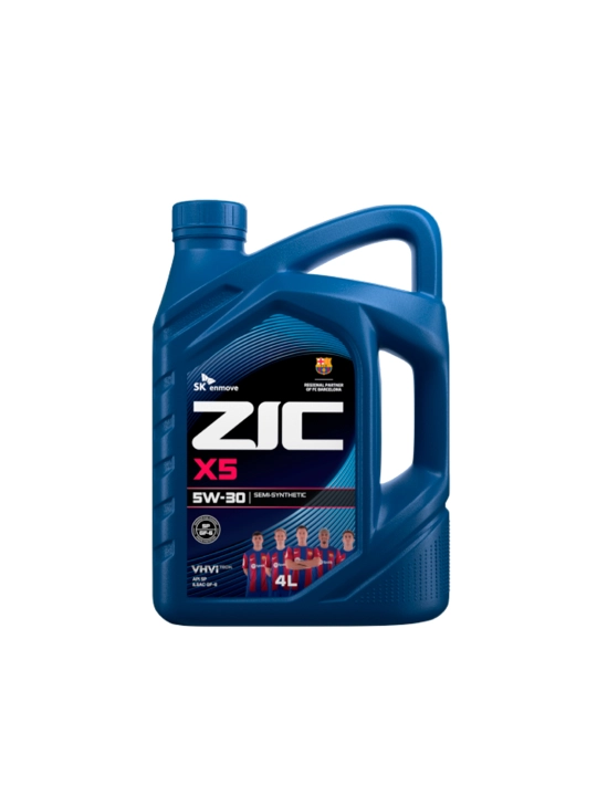 Моторное масло полусинтетика Zic X5 LPG 10W40 / 5W40 / 20W50