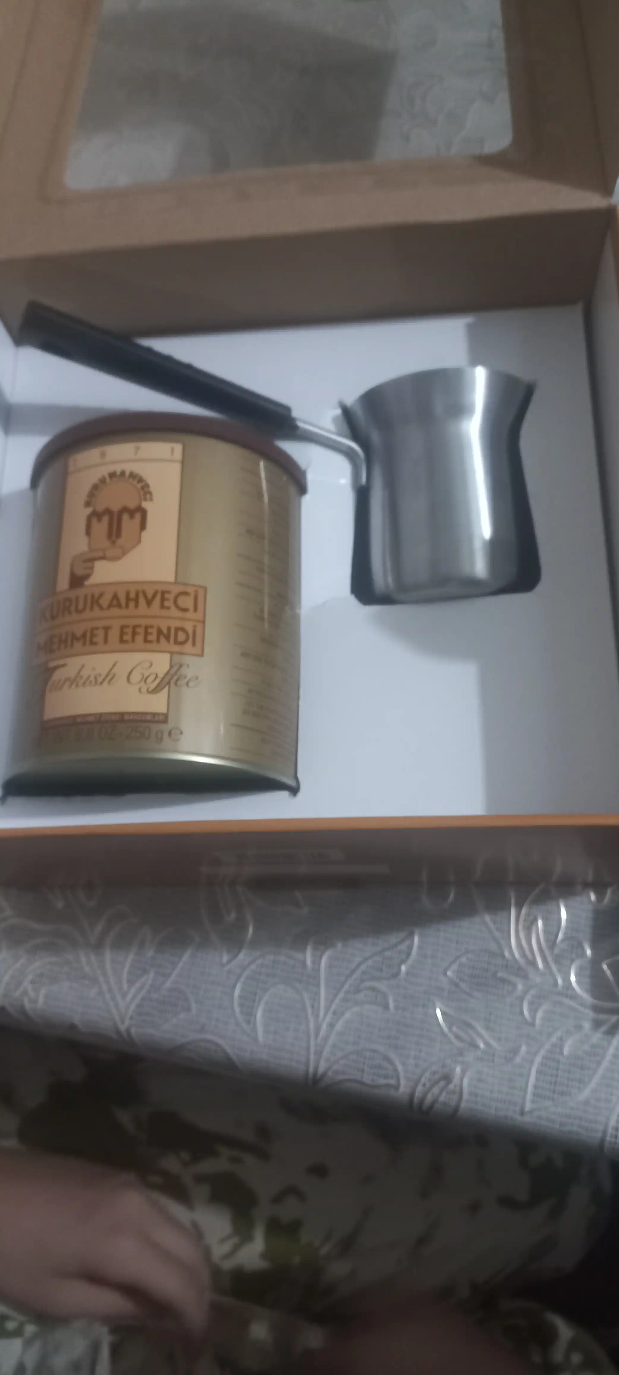 Турецкий кофе Mehmet Efendi с подарком