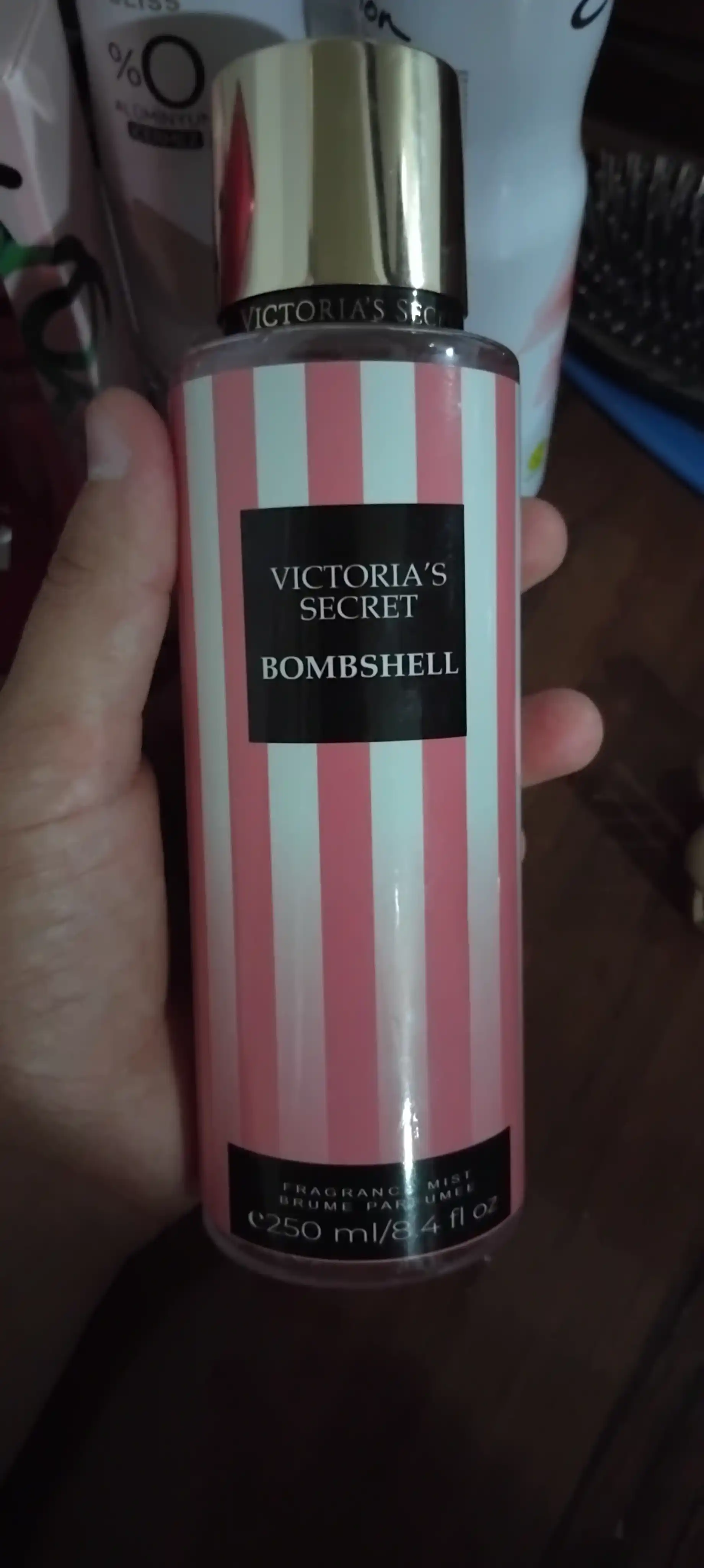 Sprey Victoria Secret Aqua kiss, Tempatation, Shimmer mist, 250 ml