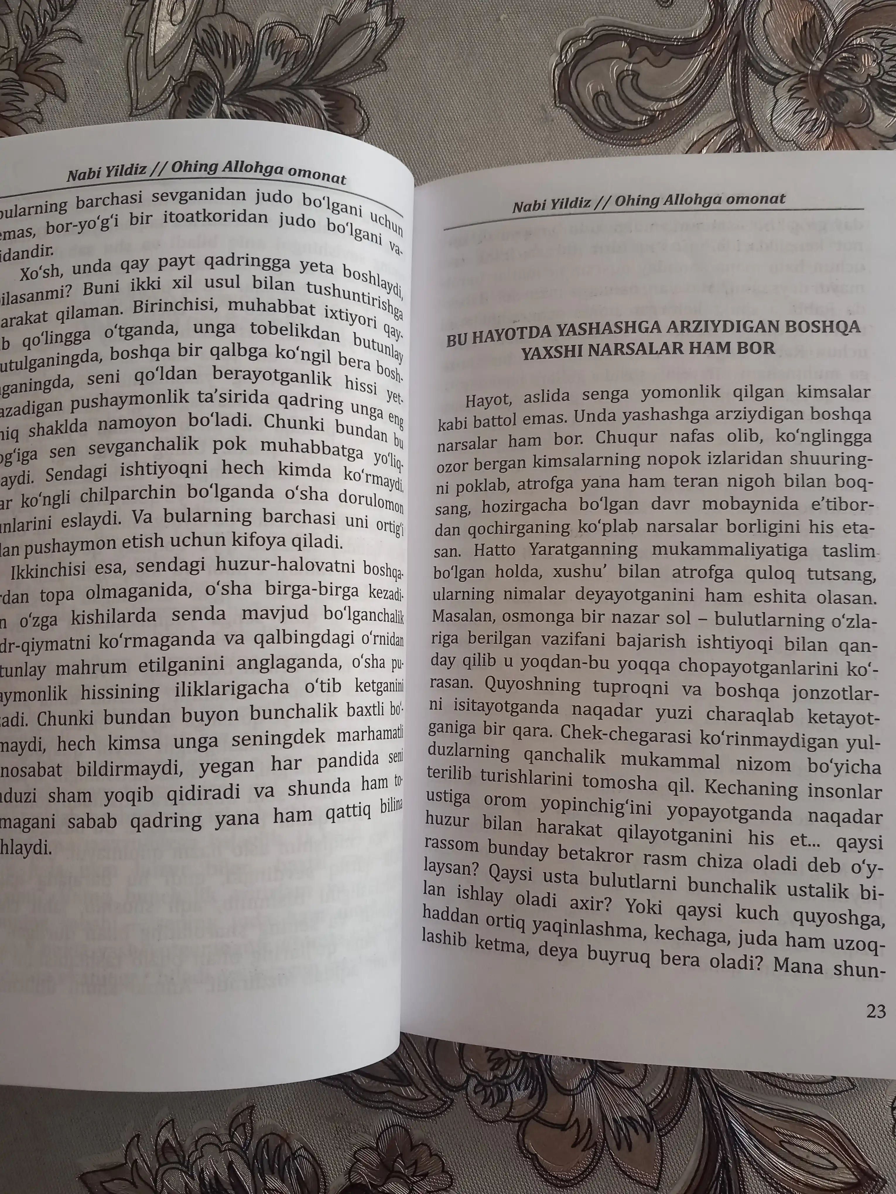 “Ohing Allohga omonat” Nabi Yildiz — Qalb og‘rig‘ining eng sokin manzili