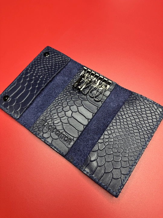 Ключница из натуральной кожи Black Gator