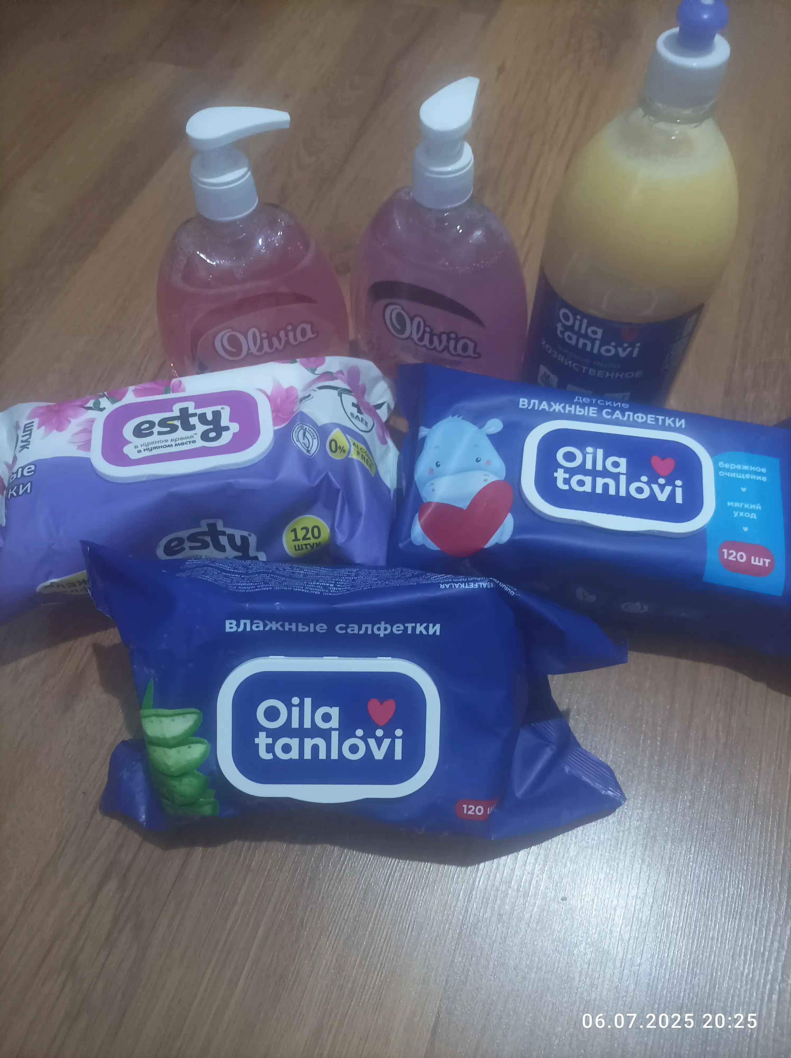 Suyuq sovun Olivia, Ipakning hashamati, 500 ml