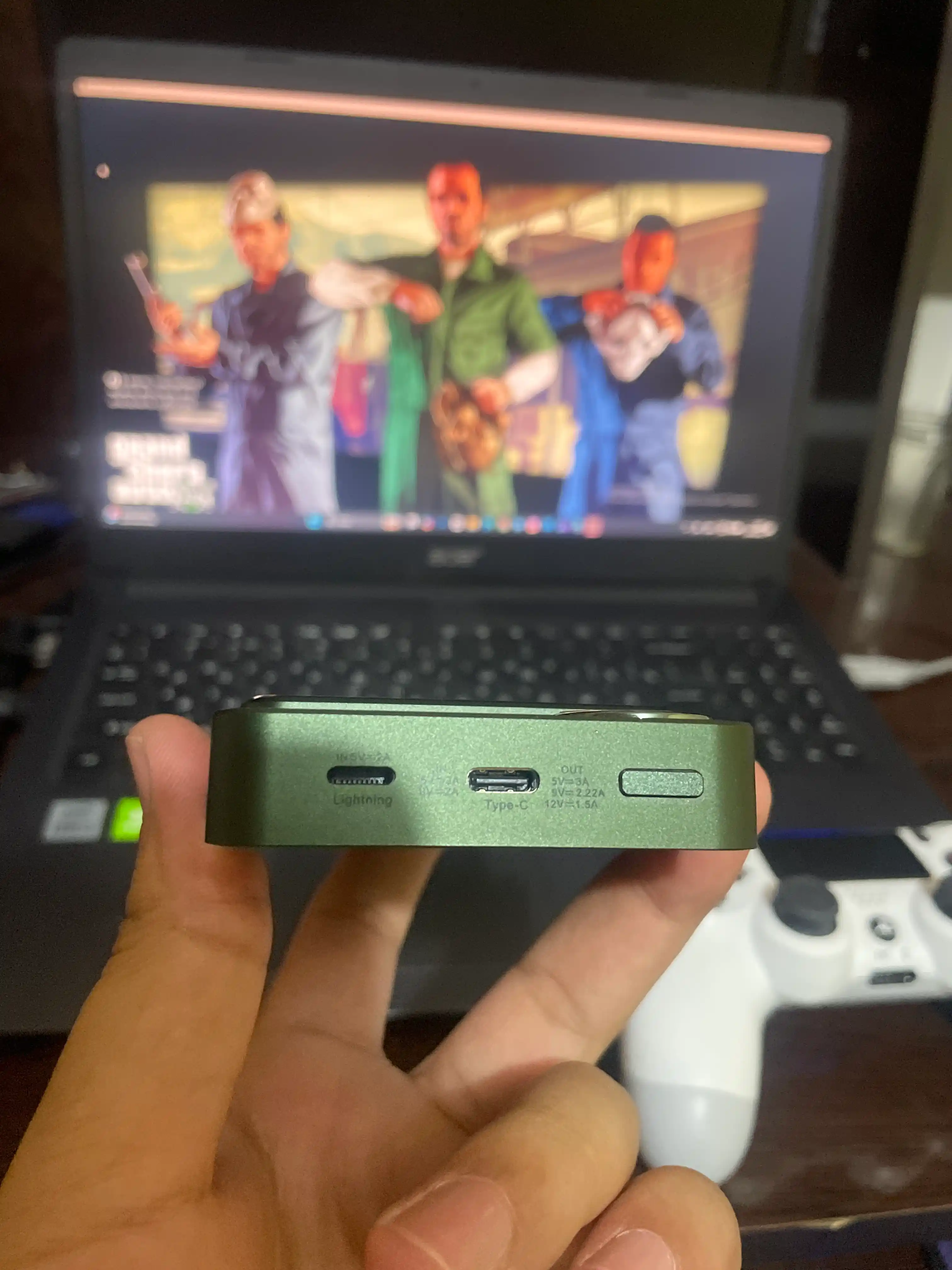 Внешний аккумулятор MagSafe, PowerBank 10.000 mAh, 20 Вт магнитный, с быстрой зарядкой