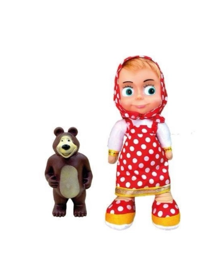 Кукла Маша и Медведь, 30 см — TOYB-MASHBER