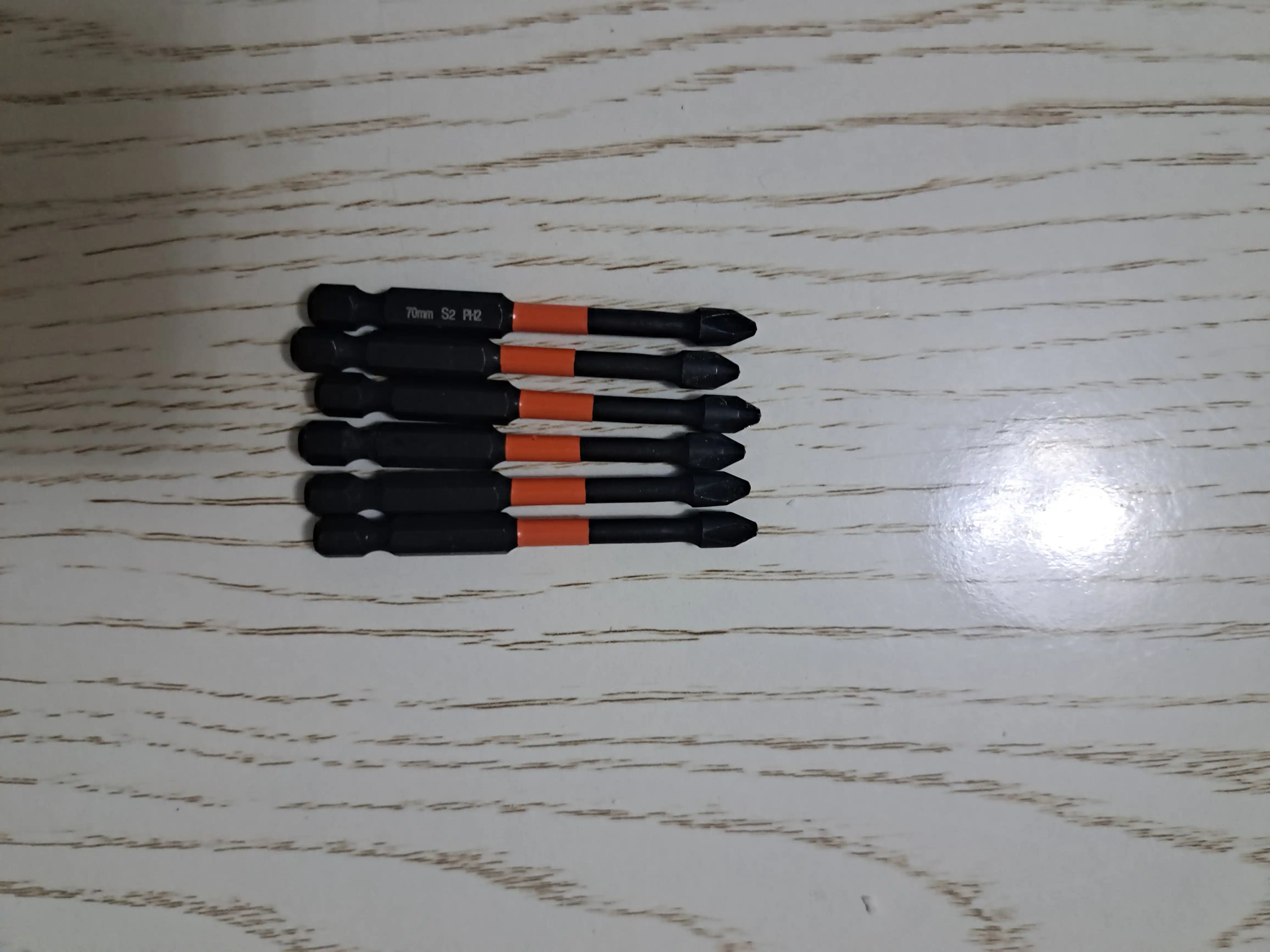 Torison bitlar PH2, magnitli, 6 dona, 70 mm