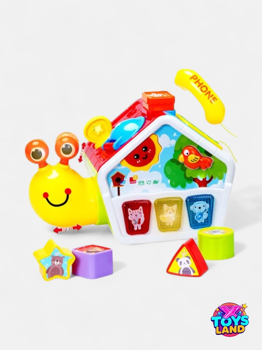 Rivojlantiruvchi o‘yinchoq — "Learning Fun — Funny Snail" - 